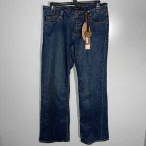 Christopher Blue 105 Denim Flare Leg‎ NWT Jeans Size 8